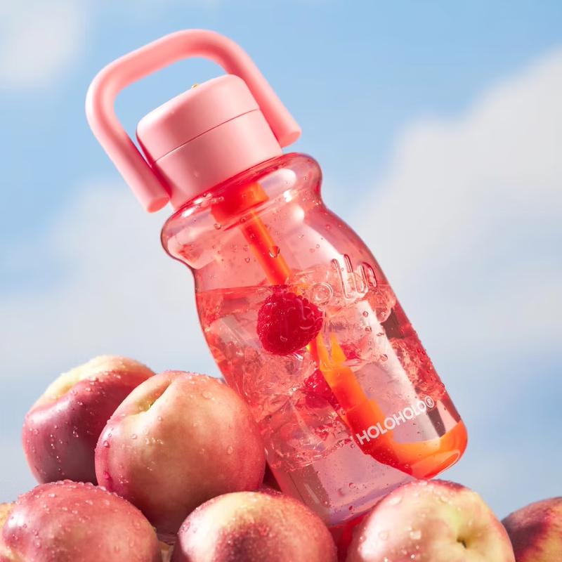 HOLOHOLO Milk Cup Tritan Water Bottle