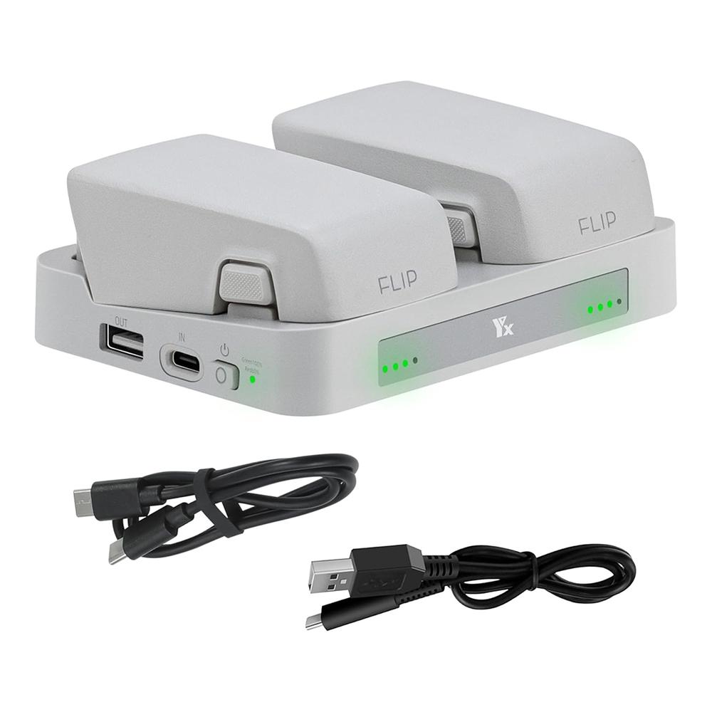 2-way Battery Charging Hub For DJI Flip Side By Side Fast Charger Butler Manager Power Bank For DJI Flip Drone Accessories