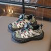 Funny Knob Breathable Mesh Children Sneakers Tire Soft Sole Student Boy Running Shoes Anti-skid Jogging Hiking Shoes Girl I02183
