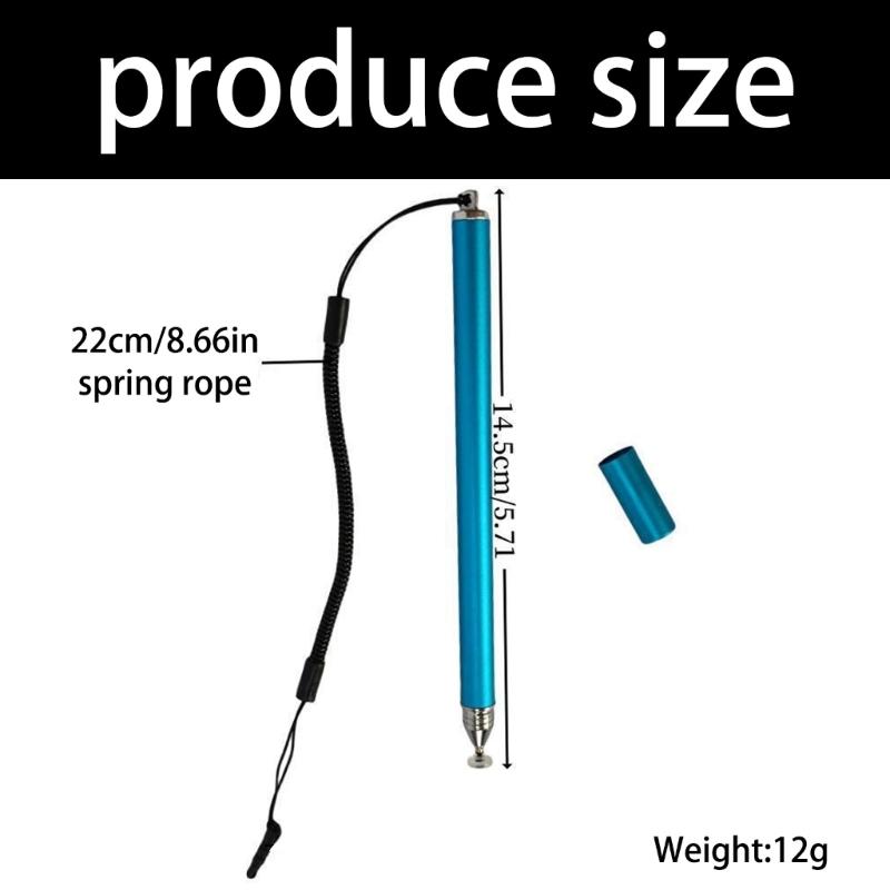 Yüksek Hassasiyetli Dokunmatik Ekran Kalemleri Çizilmez Uç Kordonlu Tasarımcılar Profesyoneller İçin İdeal