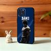 Anime B-Baki H-Hanma Phone Case For iPhone17,16,15,14,13,12,Plus,Pro Max, 5G Others Soft Black Cover