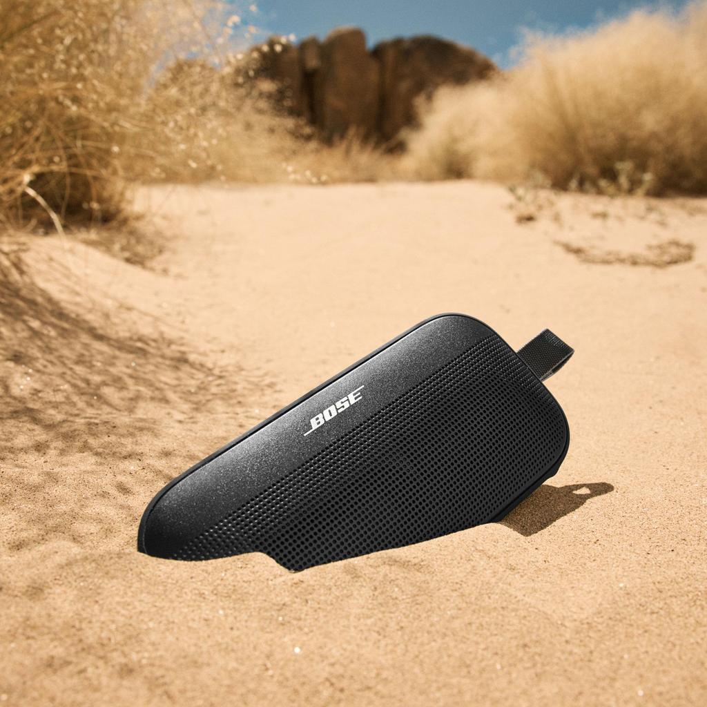Bose SoundLink Flex Portable Bluetooth Speaker 2nd Generation Wireless Compact Hi-Fi Audio Waterproof Dustproof Black