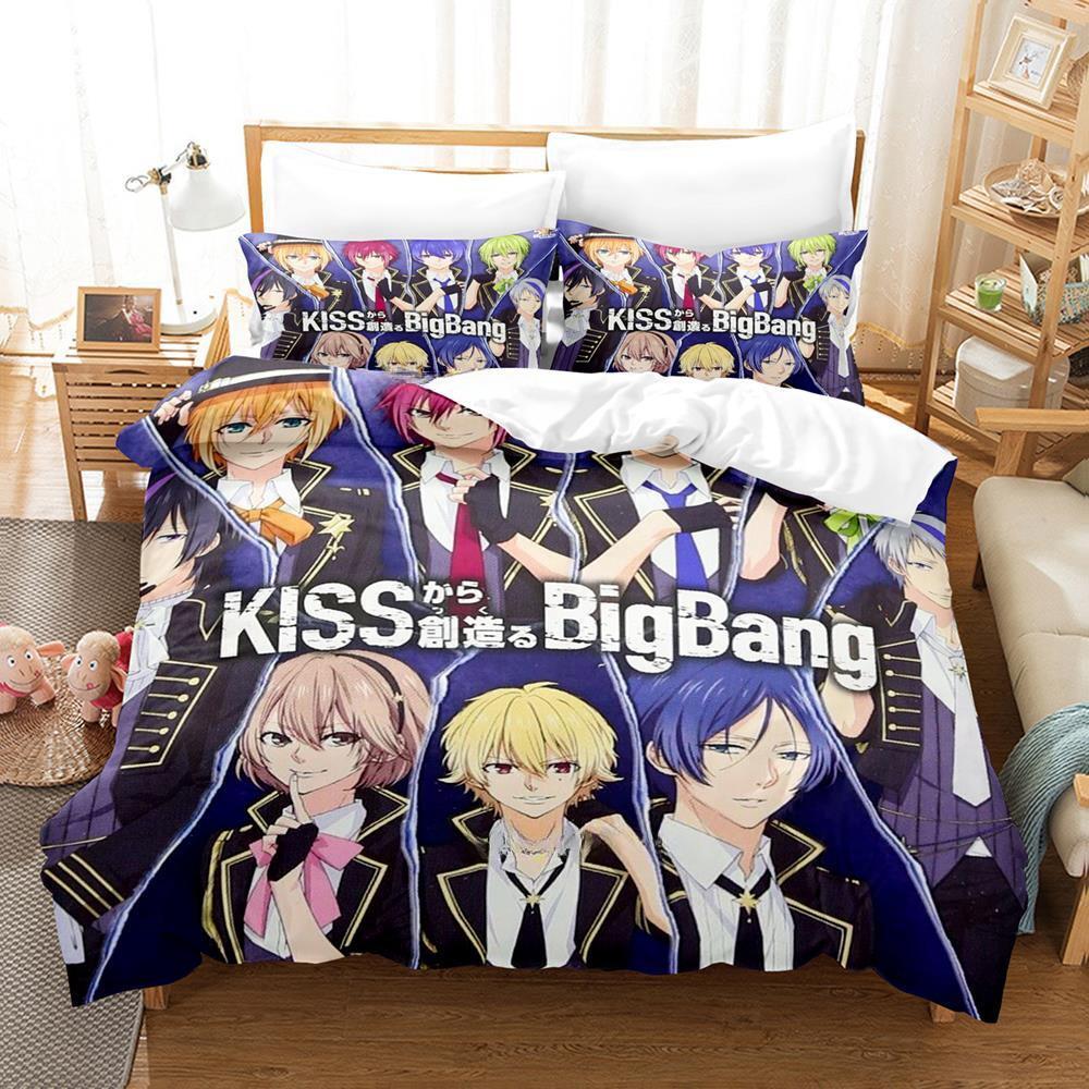 New 3d Print Anime Marginal #4 Bedding Set Boys Girls Twin Queen King Size Duvet Cover Pillowcase Bed boys Adult Home Textile