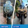 Motorcycle Flyscreen Windshield Windscreen Wind Defelctor Front Fairing Visor Viser Fit for HO&N&DA ADV 150(2019-2023) ADV 160 (2023-2024) Wind