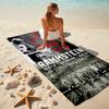 Till Lindemann, Lead Singer of the German Heavy Metal Rock Band Rammstein, Outdoor Camping Vacation Swimming Beach Scarf Decorative Blanket F16
