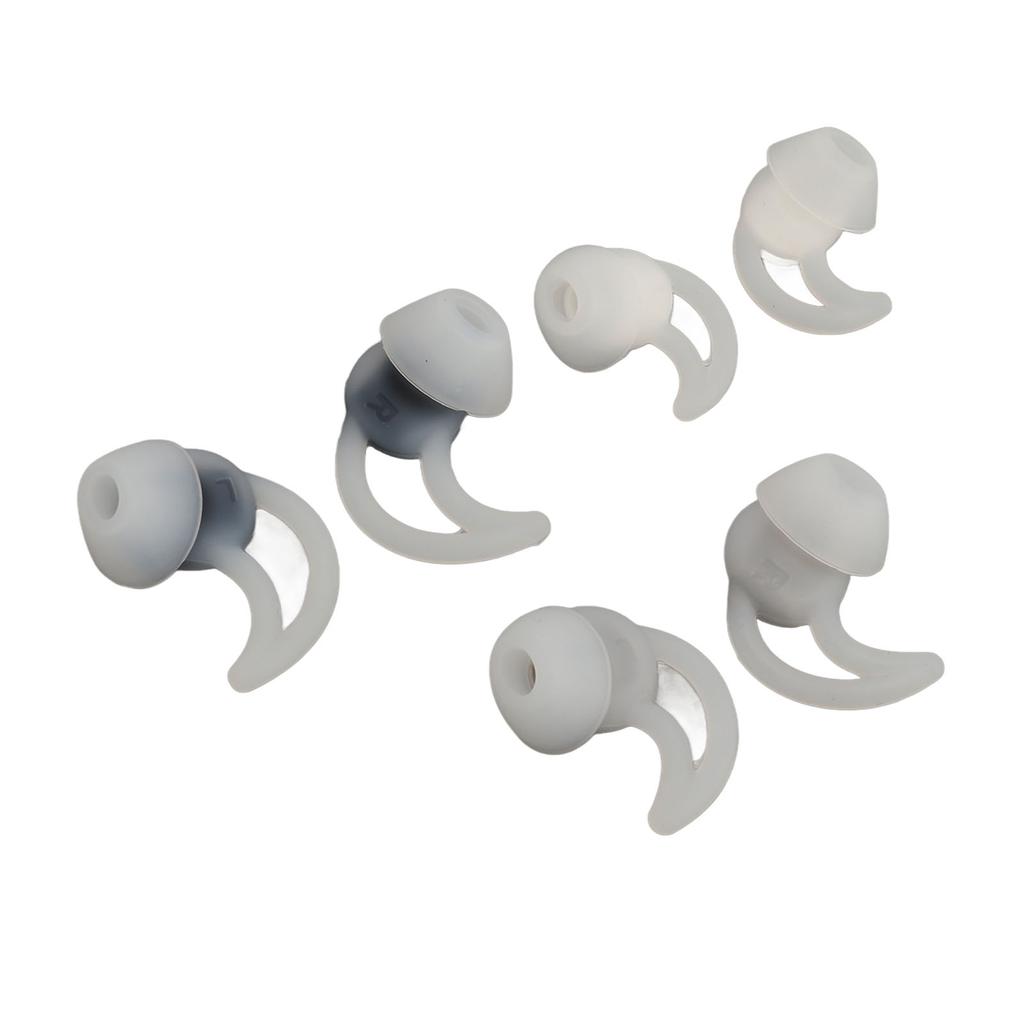 3 Pairs SCelsiusMCelsiusL Replacement Silicone Earbuds Tips Soft Comfortable Silicone Ear Tips for QC20 QC30 IE2 IE3 SIE2i Earphone