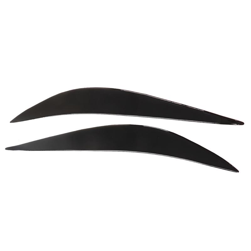 Headlight Eyebrow Trim Headlamp Eyelid Sticker Smooth Stylish Exterior Decor Antiscratch for 4 Series F32 F33 F36 2012-