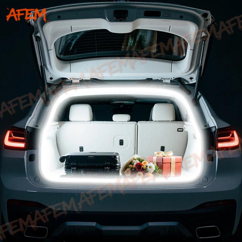 For BMW X1/IX1 X2/IX2 X3/IX3 trunk light modification light Atmosphere lights White warm white Rear Trunk LED Light Bar