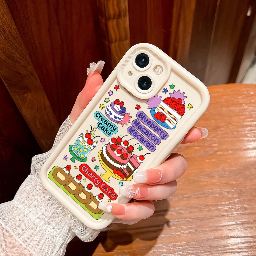 Soft Silicone Phone Casing Full Cover Camera Shockproof Protection Case for Huawei Honor Infinix Tecno iPhone Motorola Google