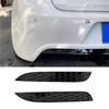 Rear Tail Lamp Fog Lamp Cover Trim Sticker 1 Pair Honeycomb Design For VW Golf 6 R20 Rear Bar Reflector Strip Deflector