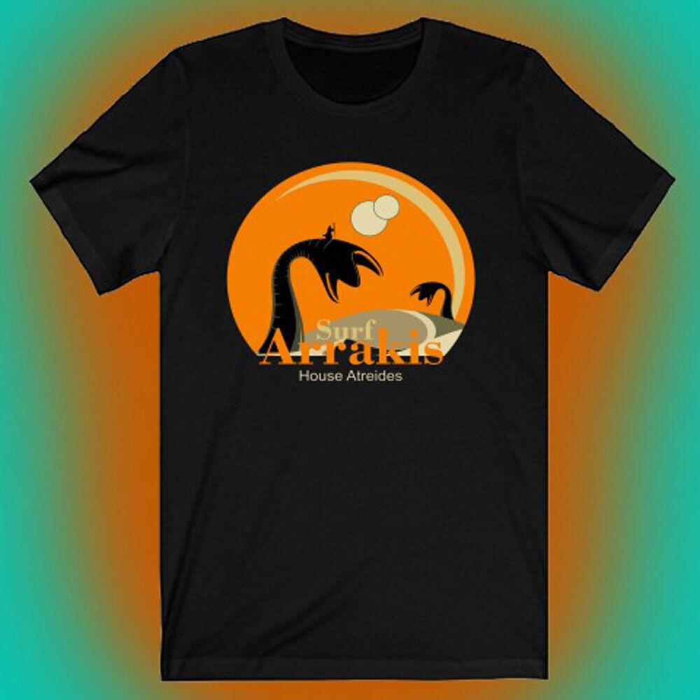 

Черная футболка унисекс с логотипом Surf Arrakis Dune Movie Logo