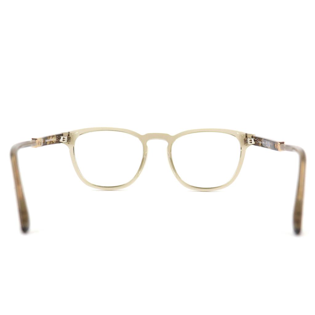 Great TOM FORD Glasses Tortoiseshell Pattern Wellington Clearbrown mens TF5890-B Used