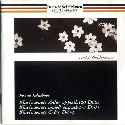 CD ZECHLIN DIETER SCHUBERT  Schubert Complete Piano Sonatas II TKCC15023  1996 Japan ObiClassical Used