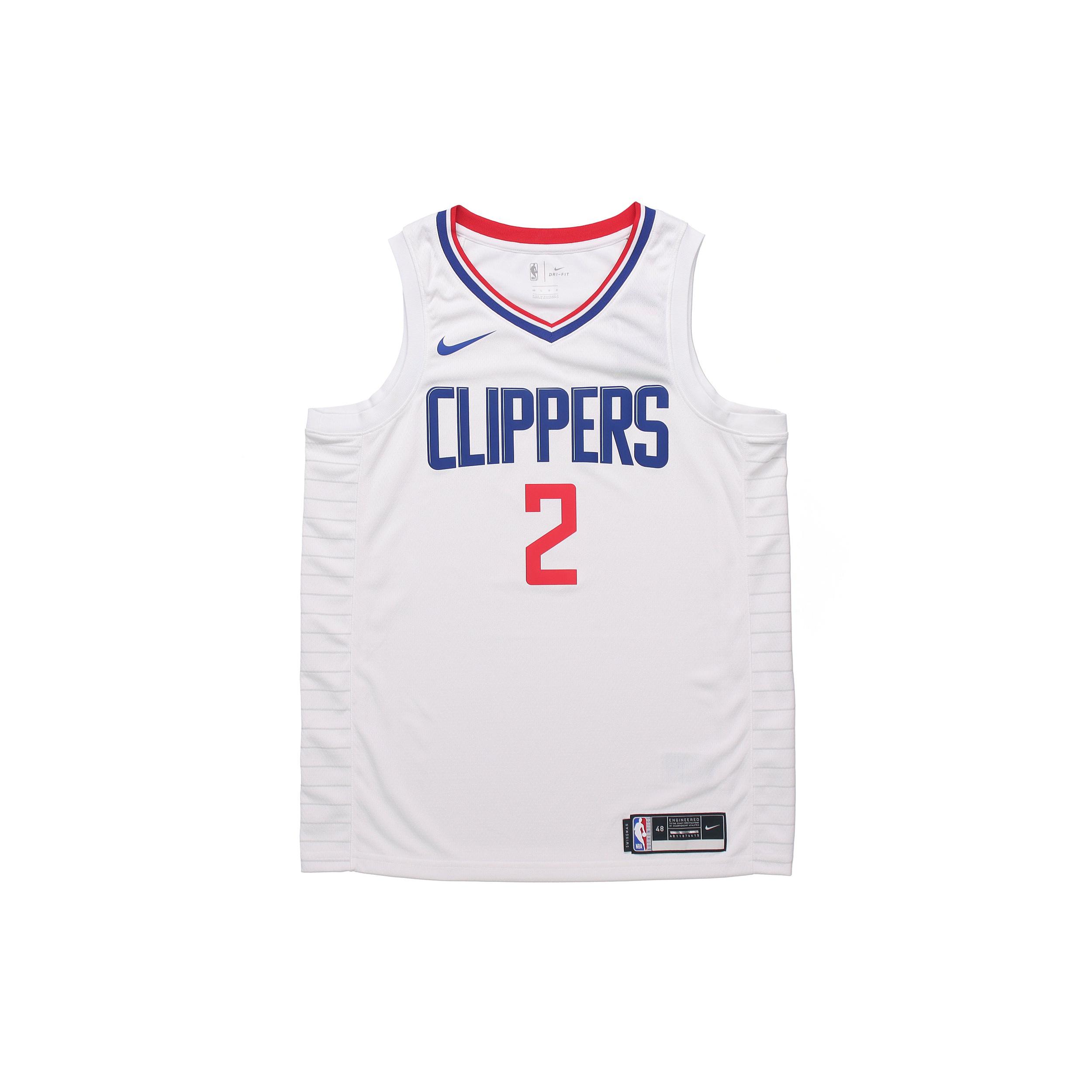 

Nike Clippers Basketball Jersey Men s White CW3594-100 XXXL