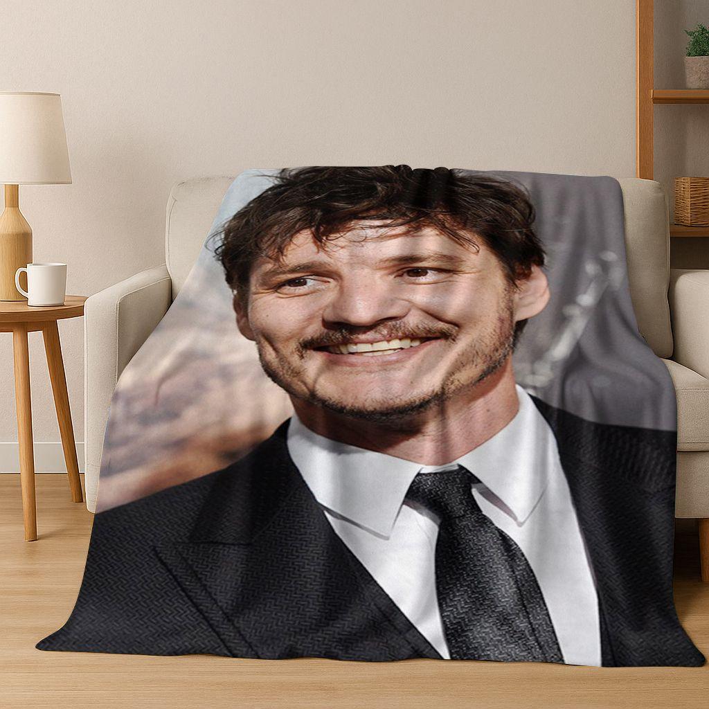 Jose Pedro Balmaceda Pascal Star Flannel Blanket Soft Warm Blanket for Bedroom Living Room Bed Travel Camping Picnic Gift