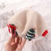 Sweet Christmas Beret Hat Red Green Xmas Painter Hat Fashion Christmas Beret Cap  Girls