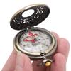 Gold Color Outdoor Compass Copper Camping Compass Portable Pocket Compass  Outdoor Activities
