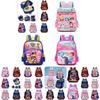 New Cartoon Kindergarten Backpack Waterproof And Durable Large Capacity Suitable For 3-8 Year Old Children Nylon Material 14-inch Size 20-35l Capacity