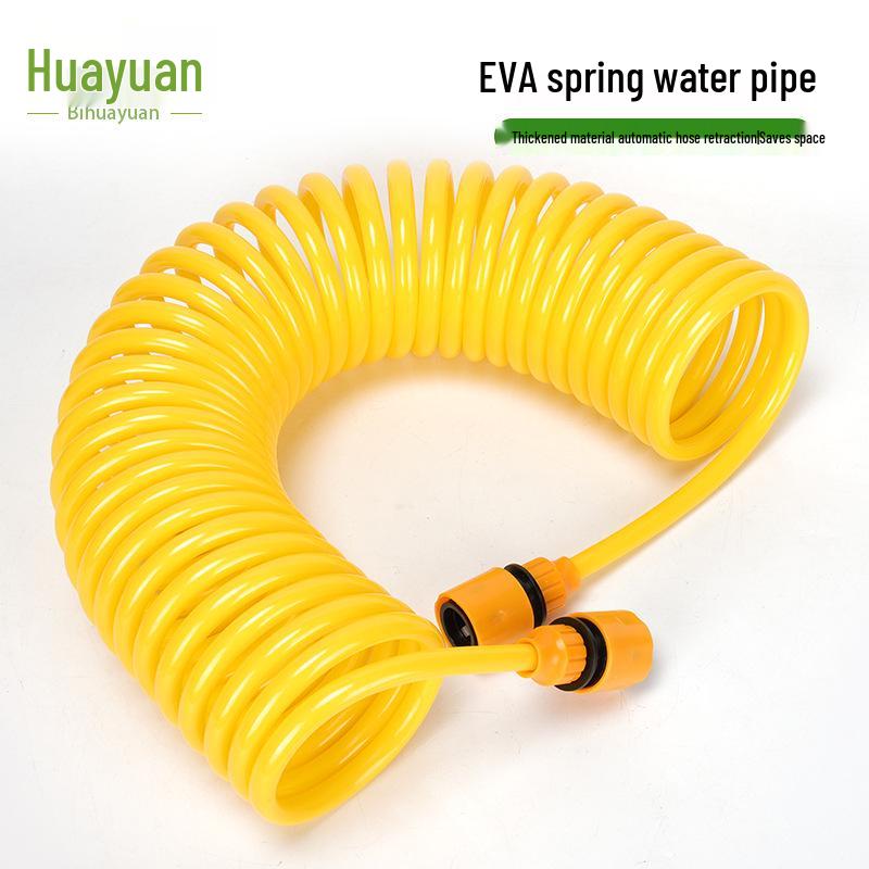 Flexibler Hochdruckwasserschlauch: Frostschutzmittel, Verschleißfest, Explosionsgeschützt, Einziehbarer Schlauch für Haushaltsbewässerung und Autowäsche