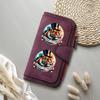 Elegant Tiger Print Long Wallet Faux Leather Multi Card Holder Fashion Purse