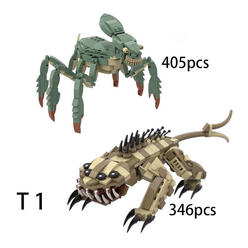MOC-114029 113941 Movie Space Crustacean Monster Arklay Monster War Building Blocks Creative Building Model Assembly DIY Brick