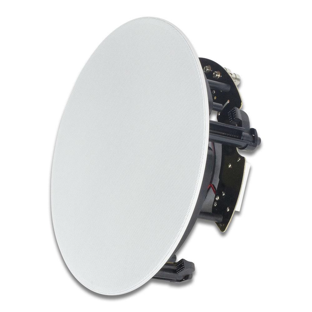 8" Fixed Resistance Built-in Speaker with Mesh Cover for Home Theater Ceiling Installation