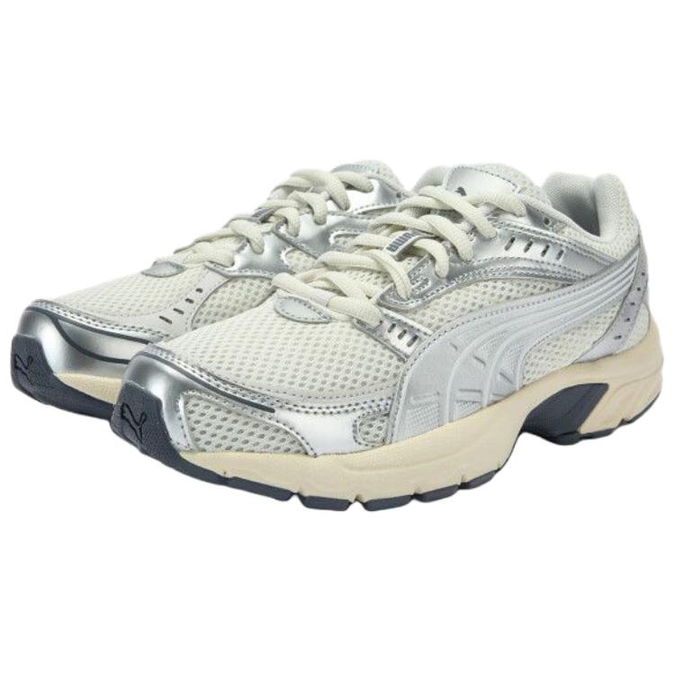 Puma C25K Comfortable Soft Breathable Low-Top Casual Shoes Women sneaker Light-Gray 405888-01