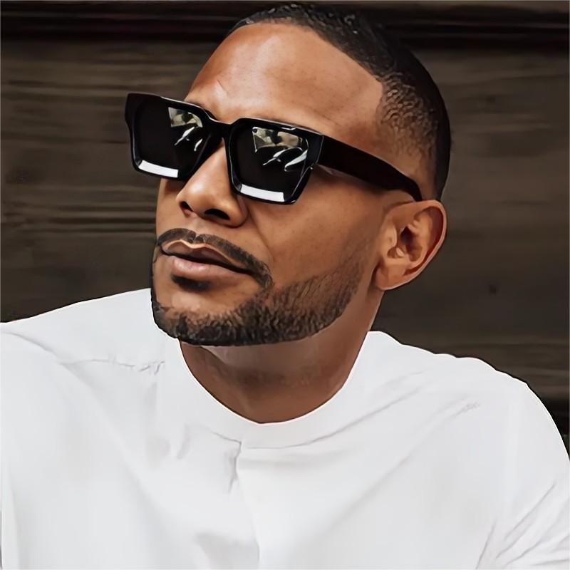 High-End Women's Square Frame UV Protection Sunglasses - Classic & Versatile Street Style