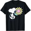 Peanuts Snoopy Rosa Gänseblümchen T-Shirt