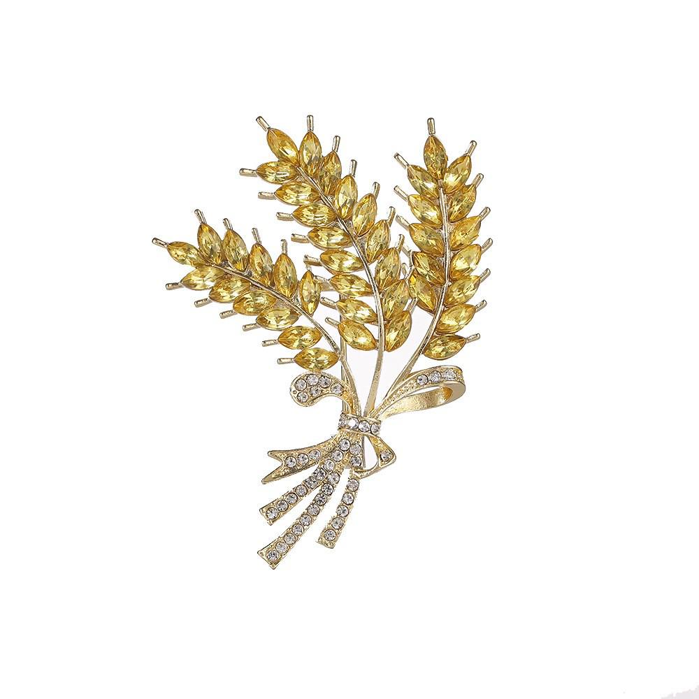 High-End Pearl & Rhinestone Butterfly Brooch for Women's Fashion Suits and Scarves