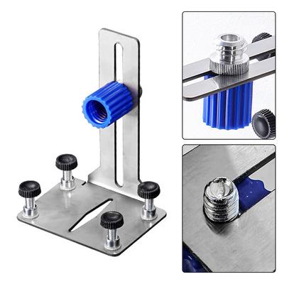 Wall-Mounted Level Bracket Stainless Steel Portable Wall Mounted Positioning And Fixed Wall Base Tools Level Wall Holder