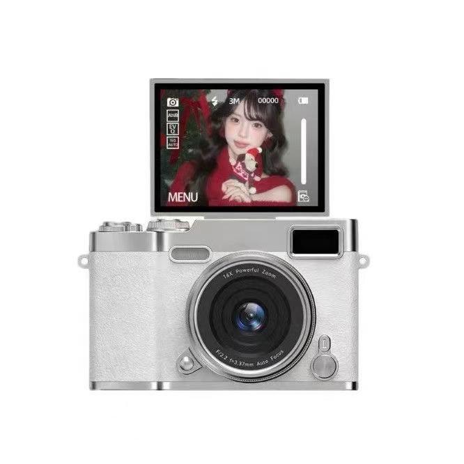 Vintage HD High-Pixel Dual Camera for Selfies and Portability