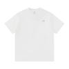 Alo Summer 3D Silver Logo Medium-Length Casual Cotton T-shirt