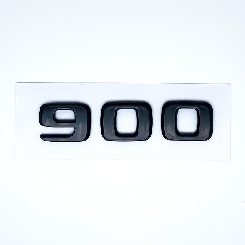 Black Silve Letters B25 30E 900 850 800 700 ABS Emblem for Mercedes Benz Brabus E W212 W213 Car Trunk Badge Logo Sticker