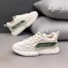 2025 New Simple Low Cut Men's Sneakers Thick Soled Height Increasing Mesh Breathable Casual Running Shoes Zapatos Para Hombres