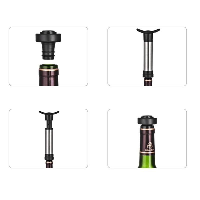 10x Reusable Vacuum Wine Saver Wine Sealed Stopper Vacuum Stopper for Wine HX6C