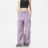 Unisex Vintage Streetwear Cargo Pants Loose Straight Leg Jazz Dance Trousers Casual Wear