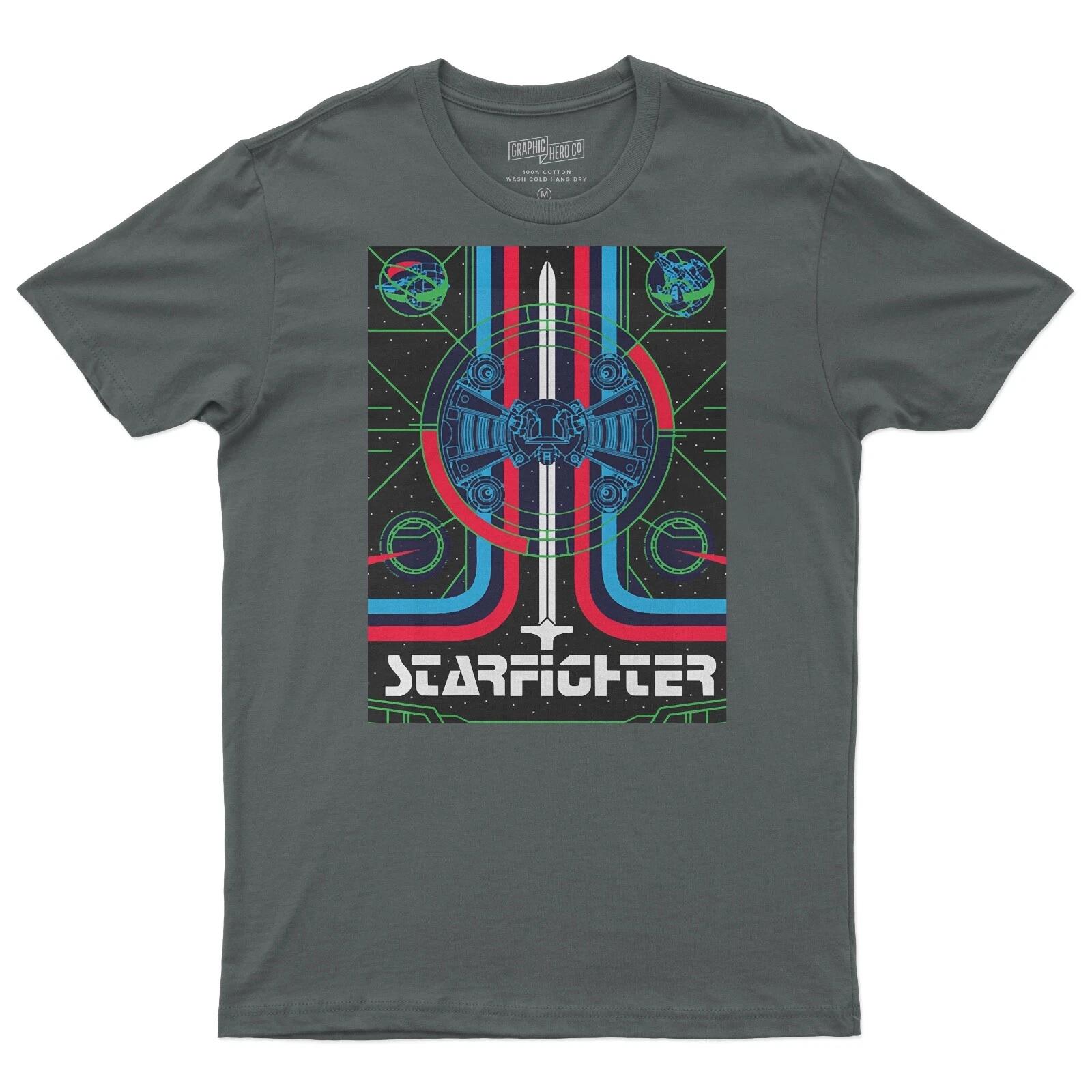 

Film Movie Retro Horror Birthday Halloween Funny T Shirt For Starfighter Fans XL