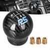 Gear Shifter Knob 6 Speed Driving Level for Fiesta MK7 MK8 RS Carbon Fiber