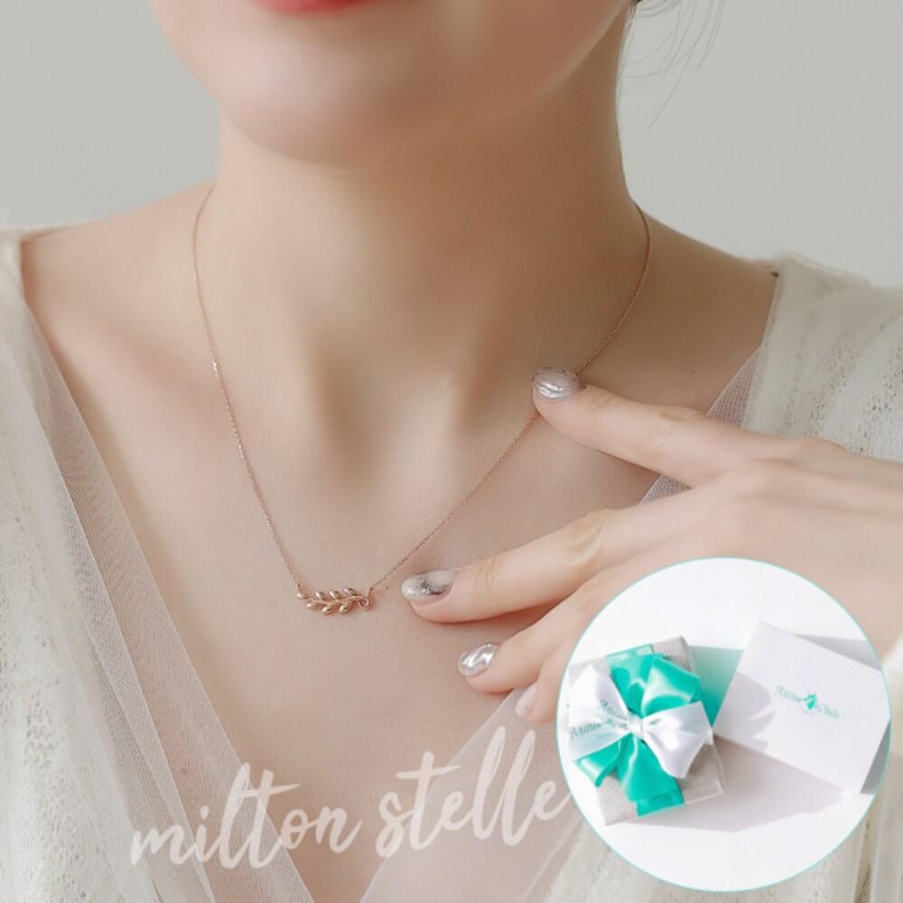 [92.5 Silver] Venetian Jade 92.5 Silver Necklace++