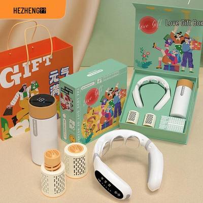 Hezheng Smart EMS Hot Moxibustion Massager Set CN Plug (adapter Included)