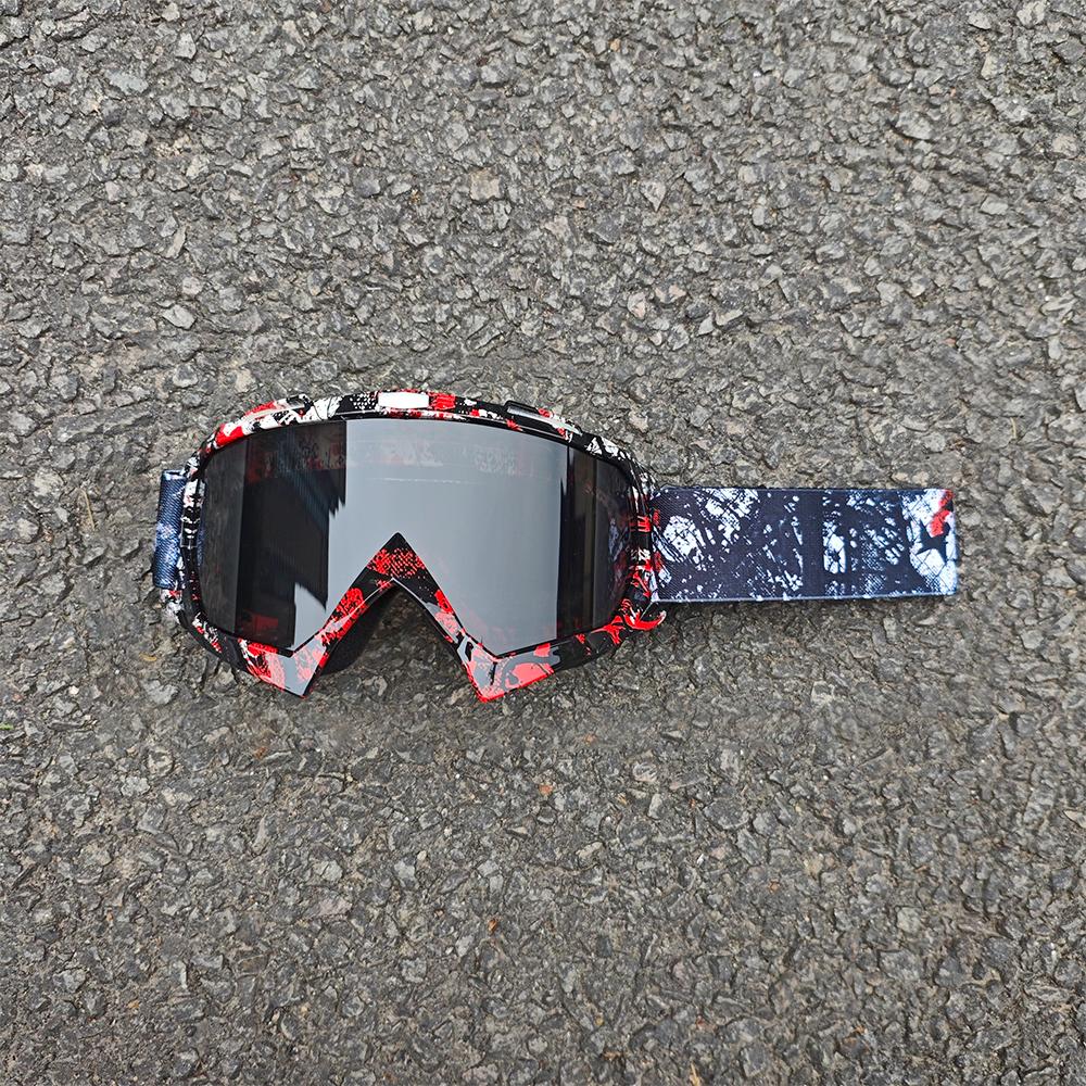 2025 Motorcycles Ski Goggles Cycling Riding Glasses Personalized Printing Ski Goggles Windbreak Ventilate Anti-Glare Goggles