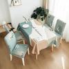 Leather Tablecloth Leave-in Oil-proof Waterproof  PVC Dining Table Mat Nordic Household Table Mat Table Mat