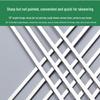 ZISIZ 304 Stainless Steel Flat BBQ Skewers
