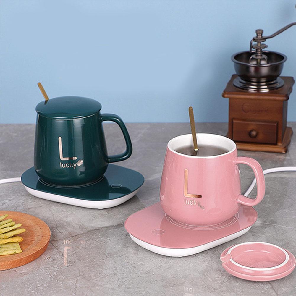 Încălzitor de cești din sticlă securizată, încălzitor de cești, economie de energie, senzor de gravitație