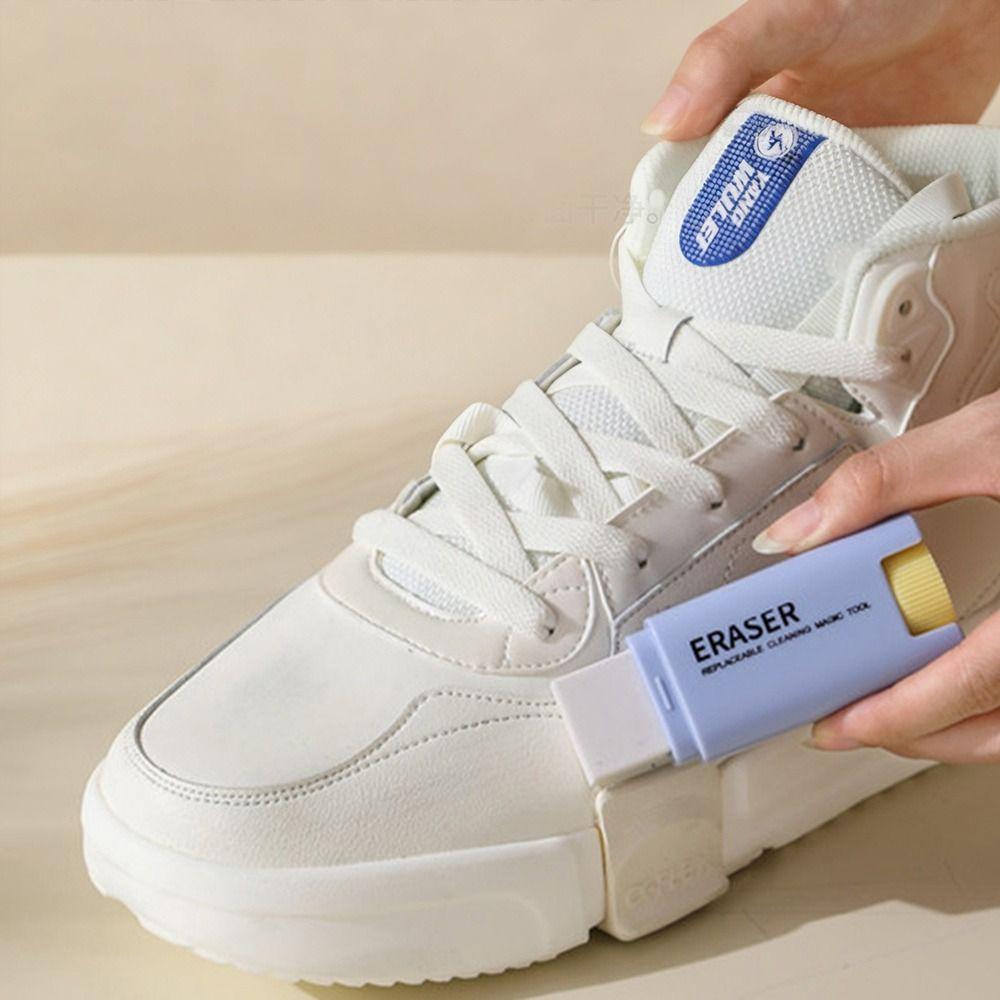 New Portable Shoe Cleaning Wipe No-wash Universal Dry Cleaner Eraser Dopamine Suede Shoe Brush
