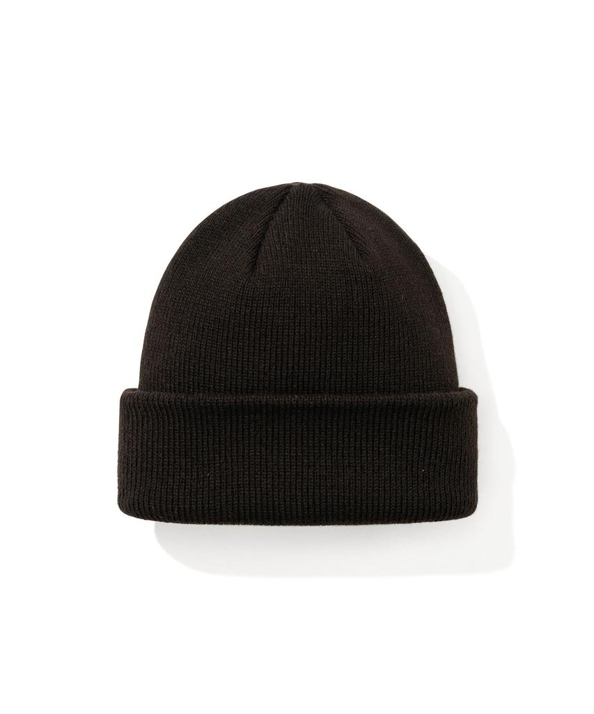 Bieseulaebis Basic Point Label Beanie Brown