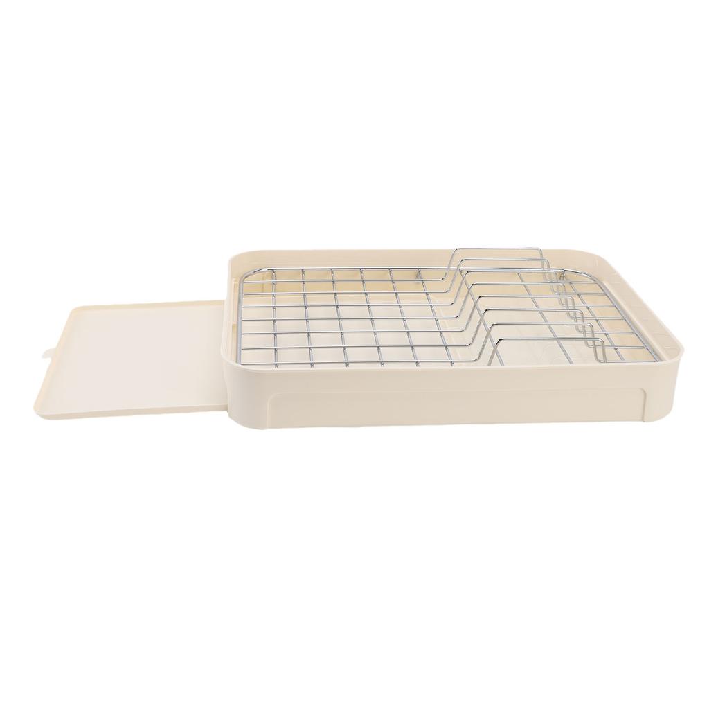 Pull Out Cabinet Organizer Slide Out Dish Shelf Storage Rack Kitchen Drawer with Slide Rail