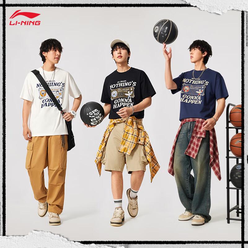 Li-Ning BADFIVE Men s Quick-Dry Short-Sleeve T-Shirt
