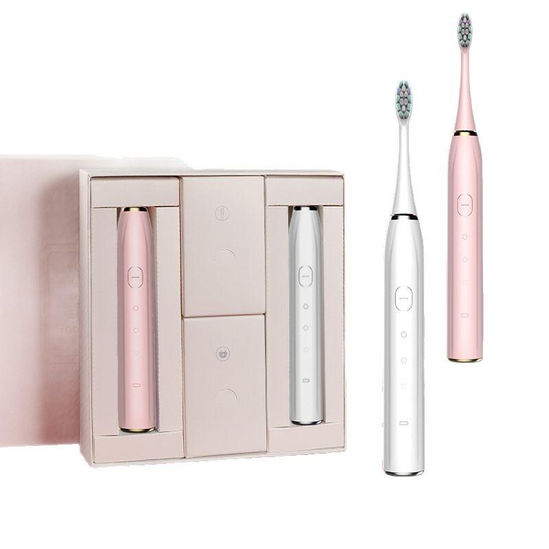 Wireless Rechargeable Electric Toothbrush Adult Ultrasonic Automatic Toothbrush Soft Bristles